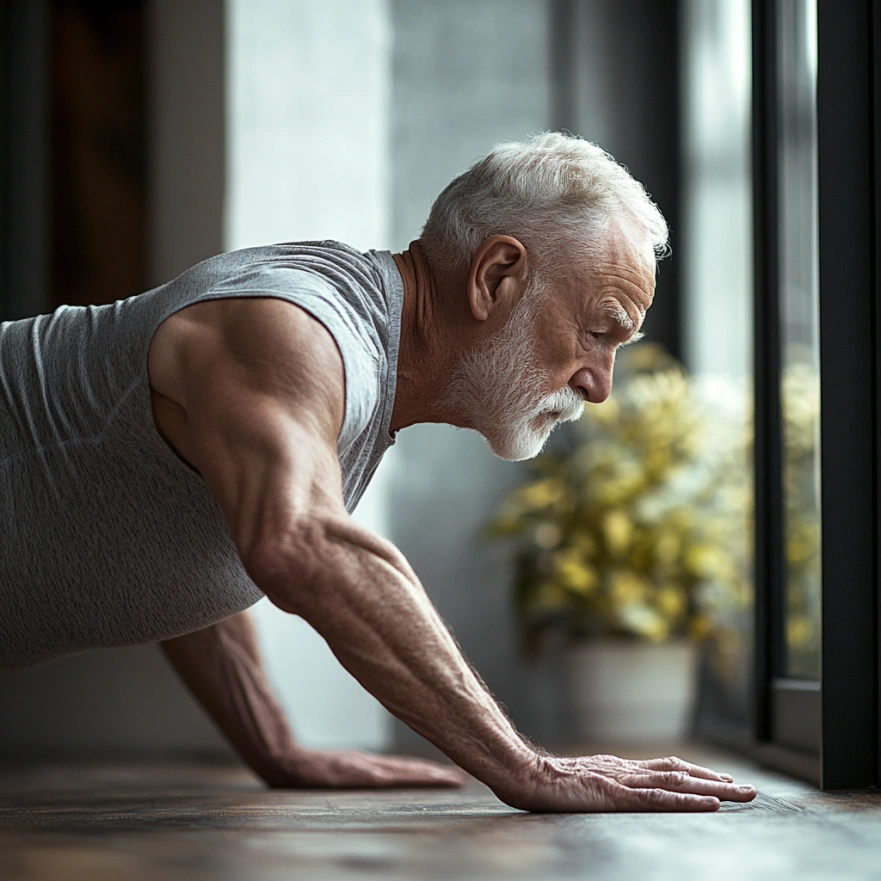 Вправа 'Віджимання від стіни'