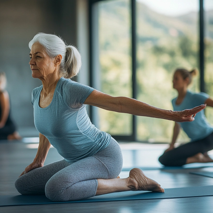 Заняття з гнучкості для людей похилого віку